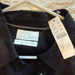 J. Crew Short-sleeve Baird McNutt Irish linen shirt